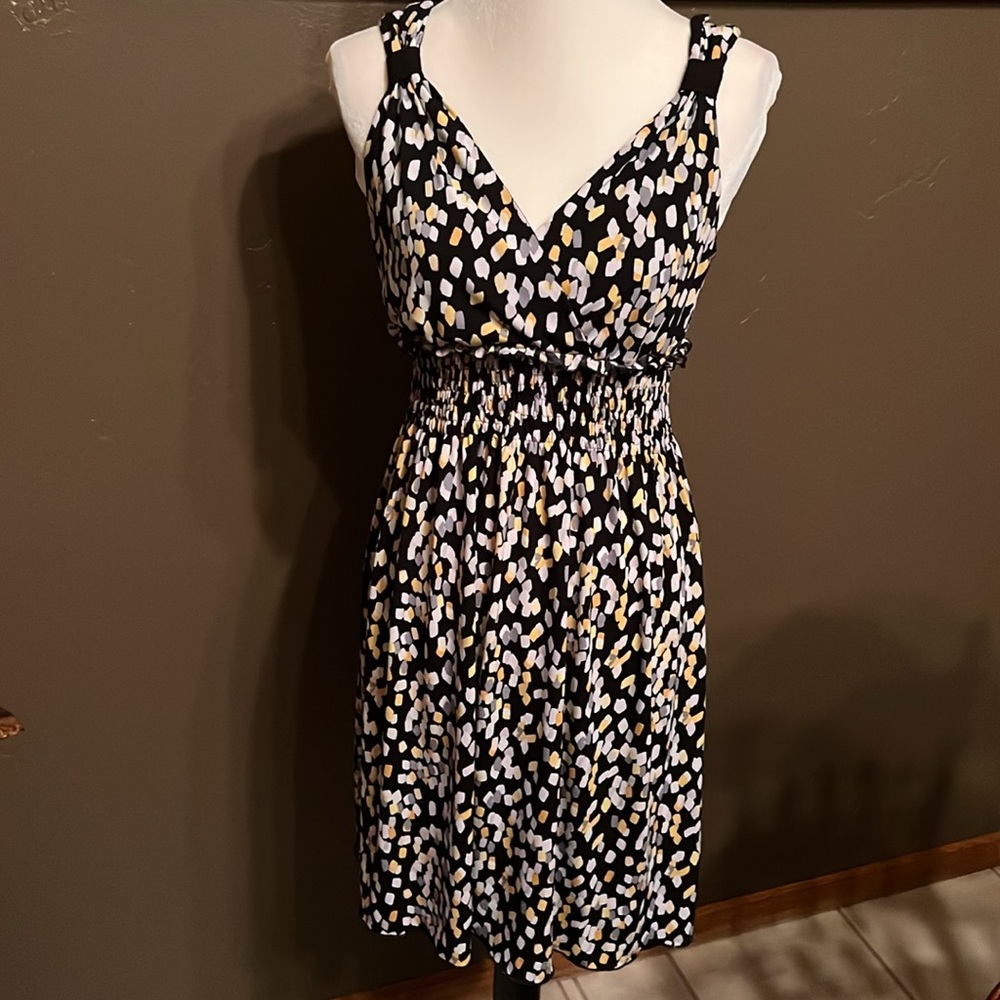 EnFocus Studio Shirred Waist Dress